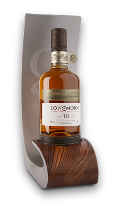 Product shot of Longmorn 16 year old Single Malt Whisky